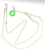 14Kt Gold Diamond Chain WIth Charms DCN14/42