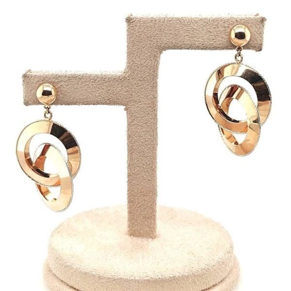18Kt Gold Itelian Minimal Trending Earrings ER18/781