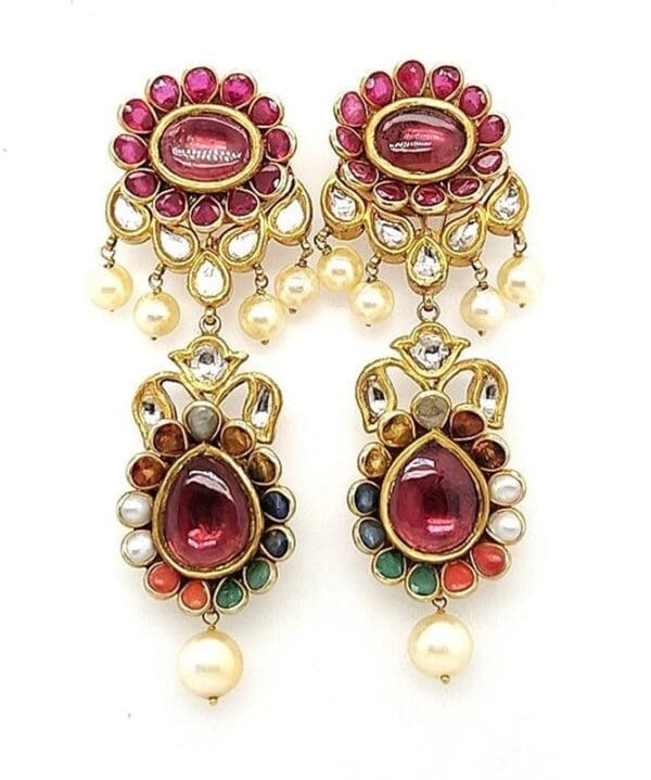 POLKI KUNDAN EARRINGS 14