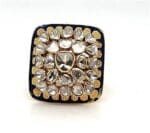 POLKI KUNDAN RING 18