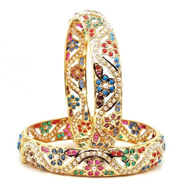 22Kt Yellow Pair Of Bangles KR22/424