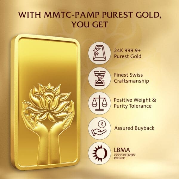 24k (999.9) 1 gm Gold Bar