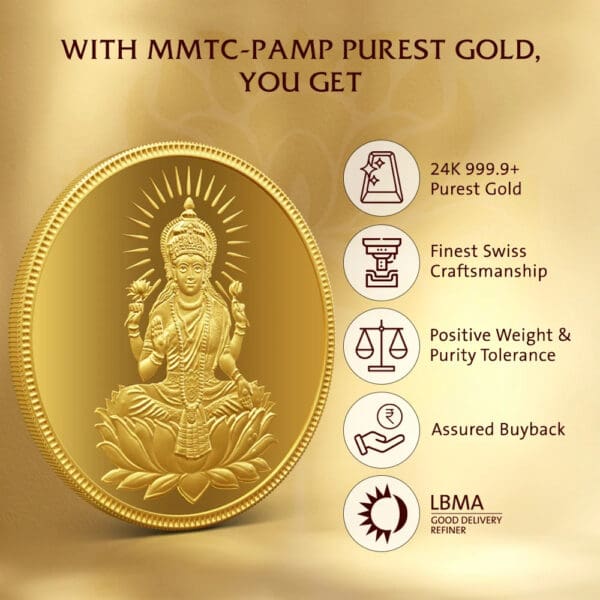 24k (999.9) 5 gm Gold Coin