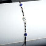 18kt Yellow Gold Evil Eye Mangalsutra Bracelet BL18/409