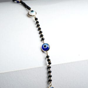 18kt Yellow Gold Evil Eye Mangalsutra Bracelet BL18/409