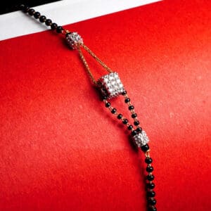 18kt Yellow Gold Mangalsutra Chain Bracelet CBL22/6