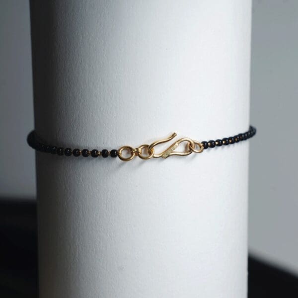 18kt Yellow Gold Mangalsutra Chain Bracelet CBL22/6