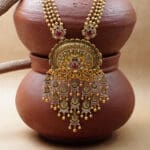22kt Yellow Gold Long Necklace Set 22kt Yellow Gold Long Necklace Set