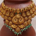 Antique Temple Yellow Gold Peacock Necklace NK22/165
