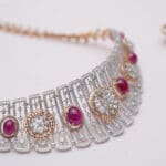 18KT Gold Diamond Choker DNK/148