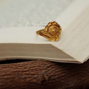 22Kt Yellow Gold Lightweigted Ring RL22/2192