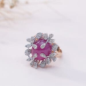 Diamond Polki Ring DRL14/1212