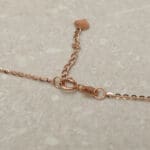 18Kt Rose Gold Minimal Charm Necklace CN18/1899 18Kt Rose Gold Minimal Charm Necklace CN18/1899