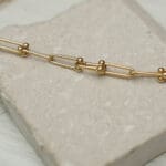 18 Kt Gold Necklace With Earrings CS18/84