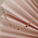 18Kt Rose Gold Minimal Charm Necklace CN18/1899 18Kt Rose Gold Minimal Charm Necklace CN18/1899