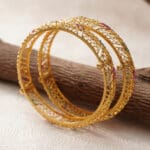 22Kt Yellow Gold Pair Of Bangles KR22/75