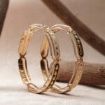 22Kt Gold Pair Of Kara / Bangles KR22/528