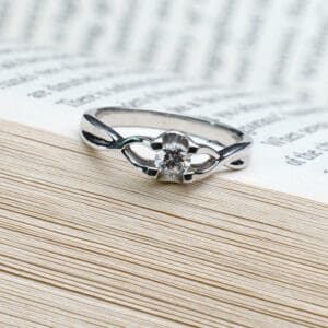 Elegent Platinum Ring PRL/48
