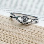Elegent Platinum Ring PRL/48