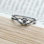 Elegent Platinum Ring PRL/48