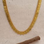 22Kt Gold Long Coin Necklace NK22/60