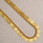 22Kt Gold Long Coin Necklace NK22/60