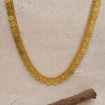 22Kt Gold Long Coin Necklace NK22/60