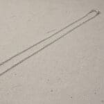 925 Silver Twisted Minimal Anklet PYSS/726 925 Silver Twisted Minimal Anklet PYSS/726