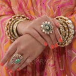 POLKI KUNDAN RING 14