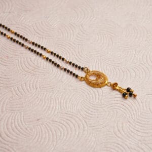 22Kt Yellow Gold Mangalsutra MS22/156