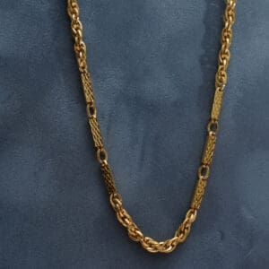 22Kt Yellow Gold Men's Chain CN22/2029 22Kt Yellow Gold Men's Chain CN22/2029