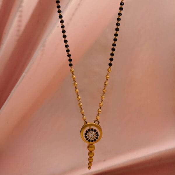 22Kt Yellow Gold Mangalsutra MS22/160