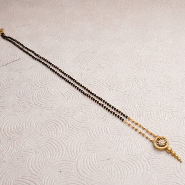 22Kt Yellow Gold Mangalsutra MS22/160