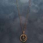 18Kt Yellow Gold Snake pendant With Chain CN18/1754
