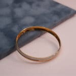 22Kt Yellow Gold Bangle Kara For Him BG22/173 22Kt Yellow Gold Bangle Kara For Him BG22/173