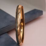 22Kt Yellow Gold Bangle Kara For Him BG22/173 22Kt Yellow Gold Bangle Kara For Him BG22/173