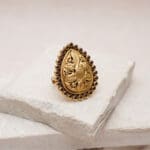 22Kt Yellow Gold Antique Ring RL22/2418 22Kt Yellow Gold Antique Ring RL22/2418