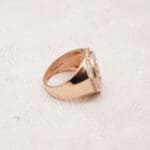 18kt Rose Gold Men's OM Ring RG18/320 18kt Rose Gold Men's OM Ring RG18/320