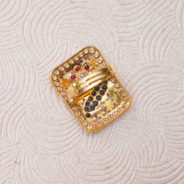 22Kt Yellow Gold Adjustable Ring RL22/1963