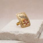 22Kt Yellow Gold Adjustable Ring RL22/1963