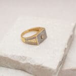 18Kt Yellow Gold Men's Ring RG18/99