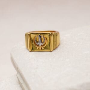 22Kt Yellow Gold Men's Ring RG22/103