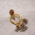 22Kt Gold Hoop Jhumka CB22/4 22Kt Gold Hoop Jhumka CB22/4