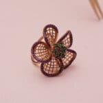 18Kt Gold Flower Ring RL18/2016 18Kt Gold Flower Ring RL18/2016
