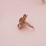 18Kt Gold Flower Ring RL18/2016 18Kt Gold Flower Ring RL18/2016
