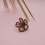 18Kt Gold Flower Ring RL18/2016 18Kt Gold Flower Ring RL18/2016