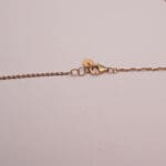 18Kt Gold Chain With CD Pendant CN18/1809