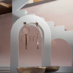 18Kt Gold Lightweight Jewellery ER18/542