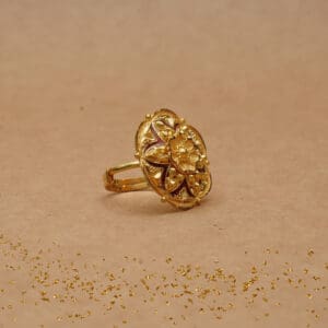 22Kt Yellow Gold Ring for Wedding RL22/2377