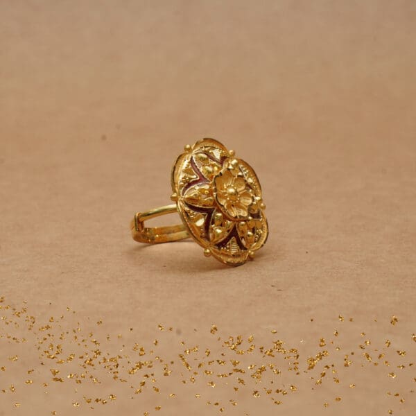 22Kt Yellow Gold Ring for Wedding RL22/2377